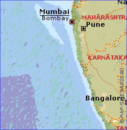 Administrativa mapa de India