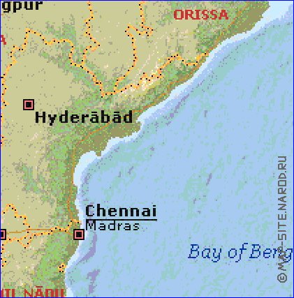 Administrativa mapa de India