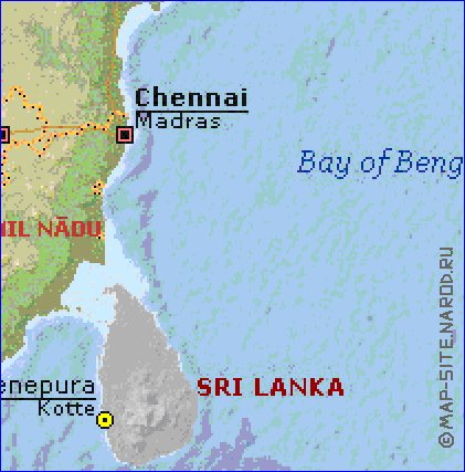 Administrativa mapa de India