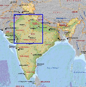 Administrativa mapa de India