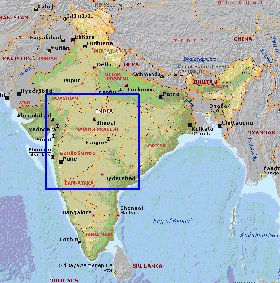 Administrativa mapa de India