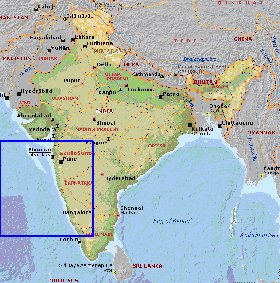 Administrativa mapa de India