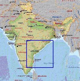 Administrativa mapa de India