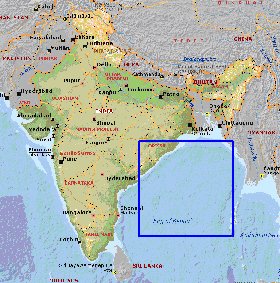 Administrativa mapa de India