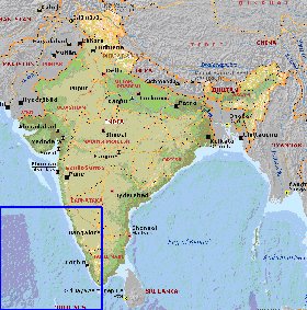 Administrativa mapa de India