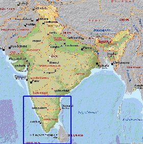 Administrativa mapa de India