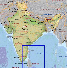 Administrativa mapa de India