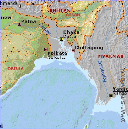 Administrativa mapa de India