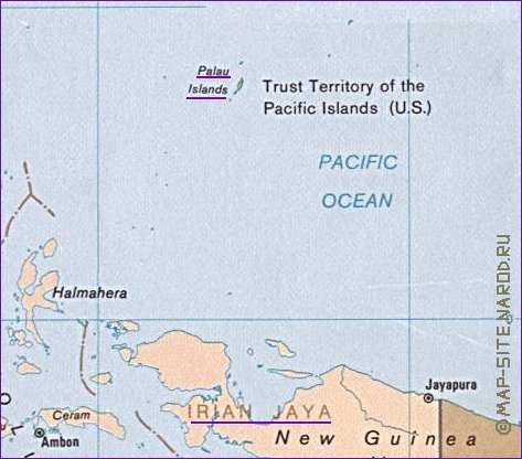 Administrativa mapa de Indonesia em ingles