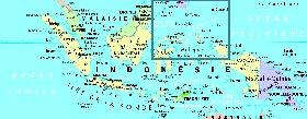 carte de Indonesie