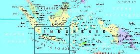 carte de Indonesie