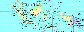 carte de Indonesie