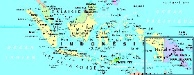 carte de Indonesie