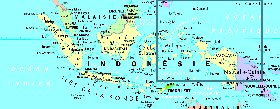 carte de Indonesie