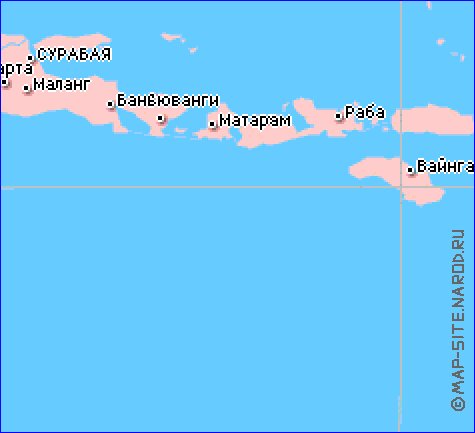 mapa de Indonesia