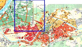 carte de Innsbruck en allemand