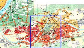 carte de Innsbruck en allemand