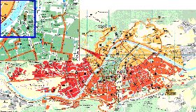 carte de Innsbruck en allemand