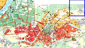 carte de Innsbruck en allemand