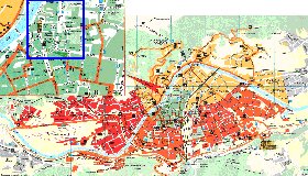 carte de Innsbruck en allemand