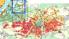 carte de Innsbruck en allemand