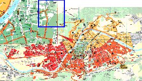 carte de Innsbruck en allemand