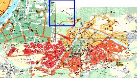 carte de Innsbruck en allemand