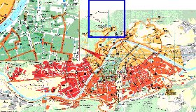 carte de Innsbruck en allemand