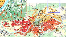 carte de Innsbruck en allemand