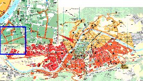 carte de Innsbruck en allemand