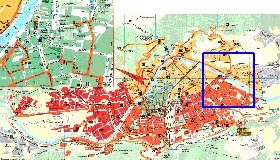 carte de Innsbruck en allemand