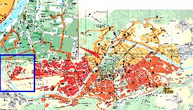 carte de Innsbruck en allemand