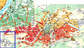 carte de Innsbruck en allemand