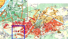 carte de Innsbruck en allemand