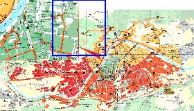 carte de Innsbruck en allemand