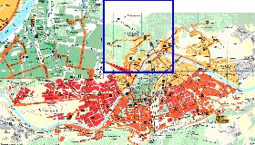 carte de Innsbruck en allemand