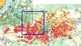 carte de Innsbruck en allemand