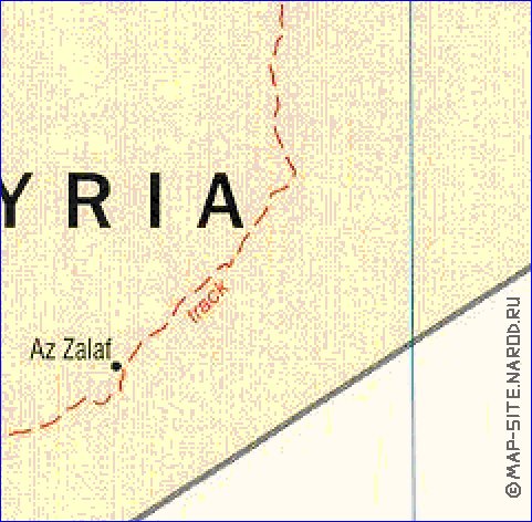 Administratives carte de Jordanie