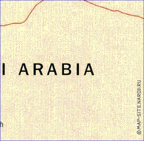 Administratives carte de Jordanie