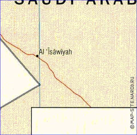 Administratives carte de Jordanie