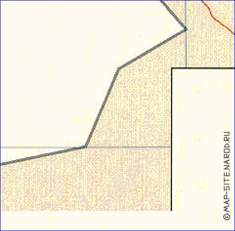 Administrativa mapa de Jordania