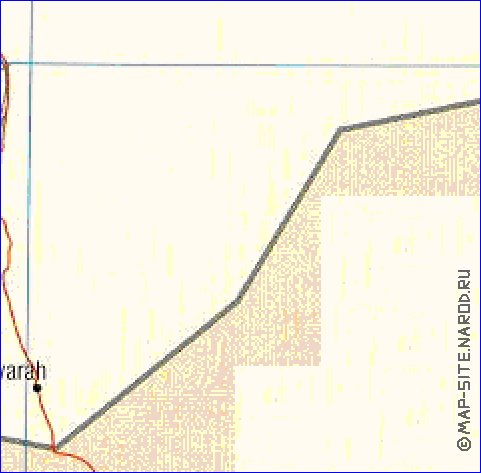 Administrativa mapa de Jordania