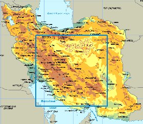 Fisica mapa de Irao