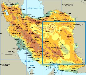 Fisica mapa de Irao