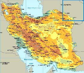 Fisica mapa de Irao