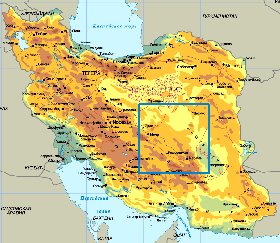 Fisica mapa de Irao