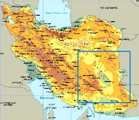 Fisica mapa de Irao