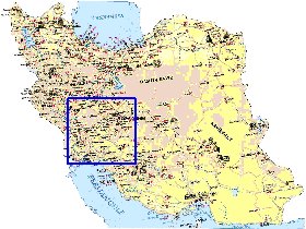 mapa de Irao
