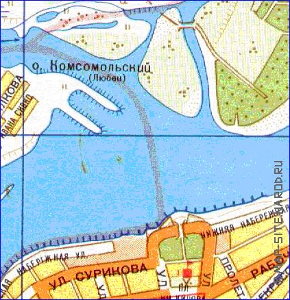 mapa de Irkutsk
