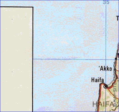 Administrativa mapa de Israel